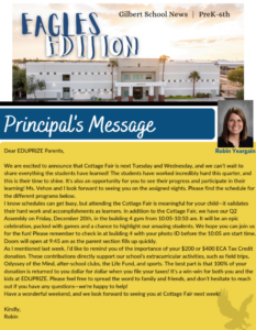 K-6 Newsletter 12-14-24